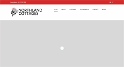Desktop Screenshot of northlandcottages.com